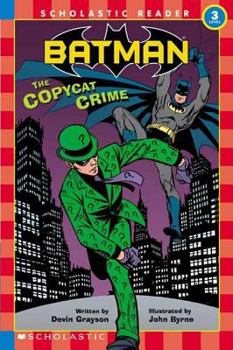 Paperback Batman #02 Copycat Crime: Scholastic Reader Level 3 Book