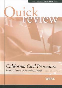 Paperback California Civil Procedure Book