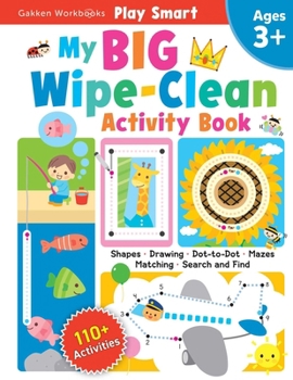 Spiral-bound My Big Wipe-Clean Activity Book: Do-It-Again Fun Book