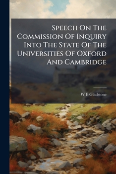 Speech on the Commission of Inquiry Into the State of the Universities of Oxford and Cambridge