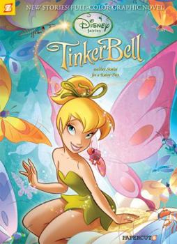 Paperback Disney Fairies Graphic Novel #8: Tinker Bell and Her Stories for a Rainy Day Book