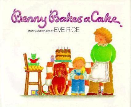 Hardcover Benny Bakes a Cake Book
