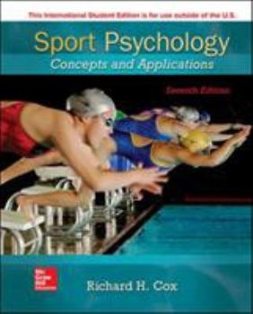 Paperback ISE SPORT PSYCHOLOGY: CONCEPTS AND APPLICATIONS Book