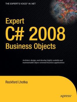 Paperback Expert C# 2008 Business Objects Book
