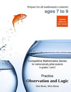 Paperback Practice Observation and Logic: Level 1 (ages 7 to 9) Book