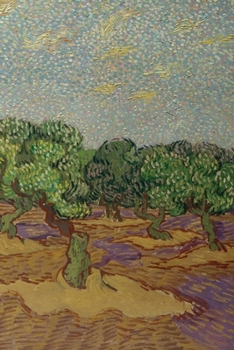 Paperback Vincent van Gogh's Olive Trees Field Journal Notebook, 50 pages/25 sheets, 4x6 Book