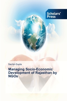 Paperback Managing Socio-Economic Development of Rajasthan by NGOs Book