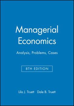 Paperback Managerial Economics: Analysis, Problems, Cases Book