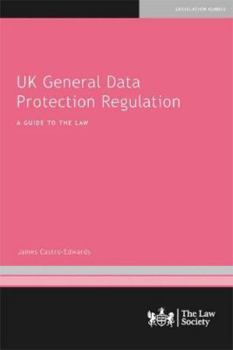 Paperback UK General Data Protection Regulation: A Guide to the Law Book