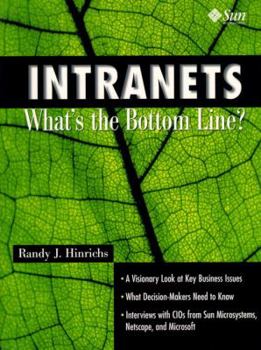 Paperback Intranets: What's the Bottom Line? Book