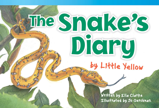 Paperback The Snake's Diary by Little Yellow Book