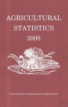 Paperback Agricultural Statistics, 2008 (Paperback) Book