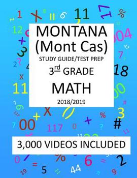 Paperback 3rd Grade MONTANA Mont Cas, 2019 MATH, Test Prep: : 3rd Grade MONTANA COMPREHENSIVE ASSESSMENT SYSTEM TEST 2019 MATH Test Prep/Study Guide Book