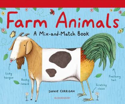 Hardcover Farm Animals: A Mix-and-Match Book
