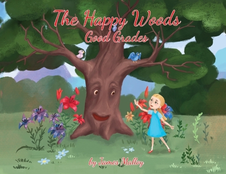 Paperback The Happy Woods: Good Grades, with Caucasian Illustrations Book
