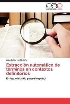 Paperback Extracción automática de términos en contextos definitorios [Spanish] Book