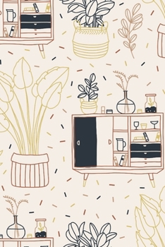 Notebook: 150 Thin-Lined Pages, Great for Students, Teachers, Professors, Dreamers, and Anyone Who Writes, Plant Lady’s Home Cover