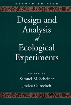 Paperback Design and Analysis of Ecological Experiments Book