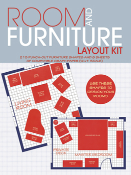 Paperback Room and Furniture Layout Kit Book