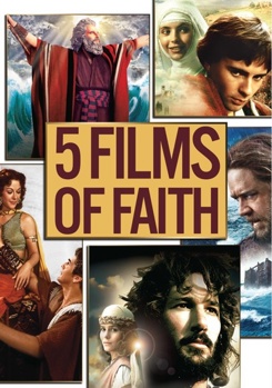 DVD 5 Films Of Faith 5-Movie Collection Book