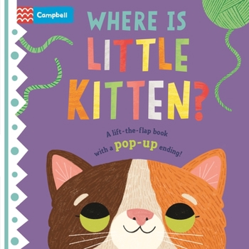 Board book Where Is Little Kitten?: The Lift-The-Flap Book with a Pop-Up Ending! Book