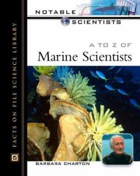 Hardcover A to Z of Marine Scientists Book