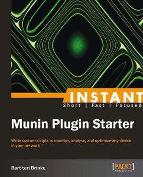 Paperback Instant Munin Plugin Starter Book