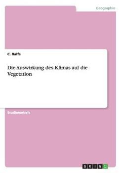 Paperback Die Auswirkung des Klimas auf die Vegetation [German] Book