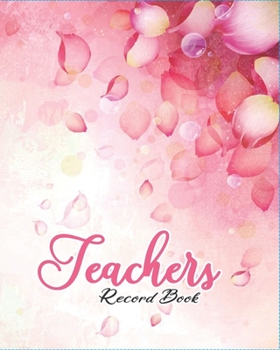 Paperback Teacher Record Book: Weekly and Monthly School Planner Book