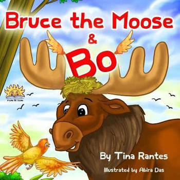 Paperback Bruce the Moose & Bo Book