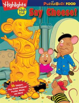 Paperback Puzzle Buzz Food: Say Cheese! Book