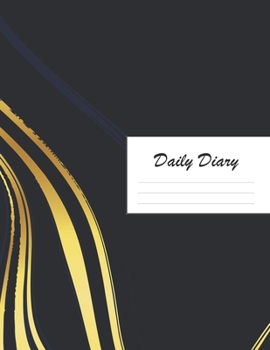Daily Diary: Blank 2020 Journal Entry Writing Paper for Each Day of the Year | Marble Design Pattern Black & Gold | January 20 - December 20 | 366 ... Your Life, Set Goals & Get Things Done