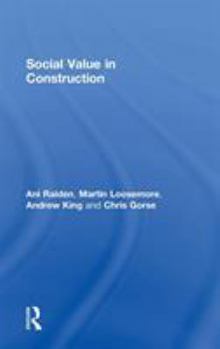 Hardcover Social Value in Construction Book