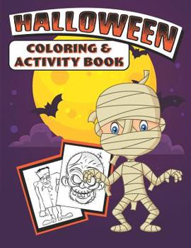 Paperback Halloween Coloring & Activity Book