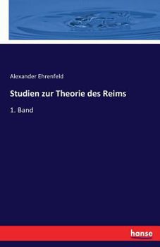 Paperback Studien zur Theorie des Reims: 1. Band [German] Book