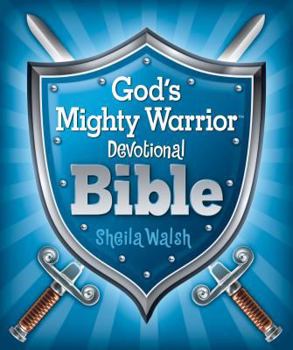 Hardcover God's Mighty Warrior Devotional Bible Book