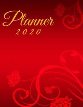 Paperback planner 2020: professional Planner and calendar, Agenda, Page a Day 2020, Schedule Organizer Planner (2020 Diary Day Per Page)365 Da Book