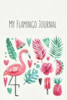 My Flamingo Journal: Flamingo Gifts for Woman Blank Lined Notebook Journal & Planner | 6 x 9 inches, College Ruled Lined,110 Pages