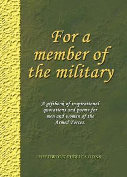 Hardcover For a Member of the Military Book