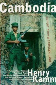 Hardcover Cambodia: A Report from a Strickened Land Book