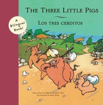 Paperback The Three Little Pigs/Los Tres Cerditos Book