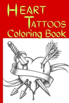 Paperback Heart Tattoos Coloring Book