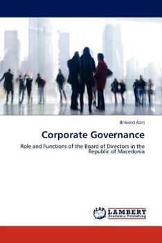 Paperback Corporate Governance Book