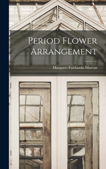 Hardcover Period Flower Arrangement Book