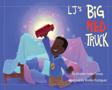 Hardcover Lj's Big Red Truck Book