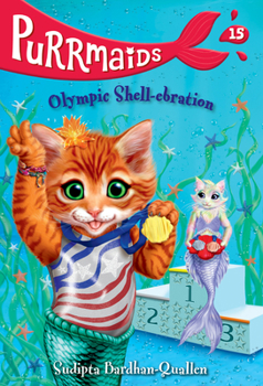 Paperback Purrmaids #15: Olympic Shell-ebration Book