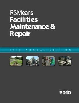 Paperback RSMeans Facilities Maintenance & Repair Cost Data 2010 Book