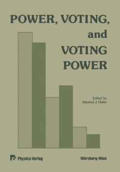 Paperback Power, Voting, and Voting Power Book