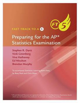 Paperback Fast Track to a 5: Preparing for the AP Statistics Examination Book