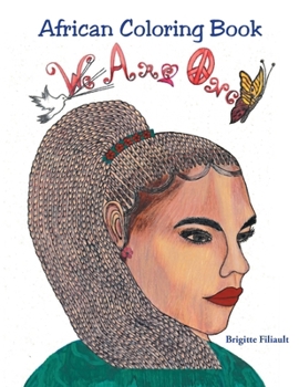 Paperback African Coloring Book